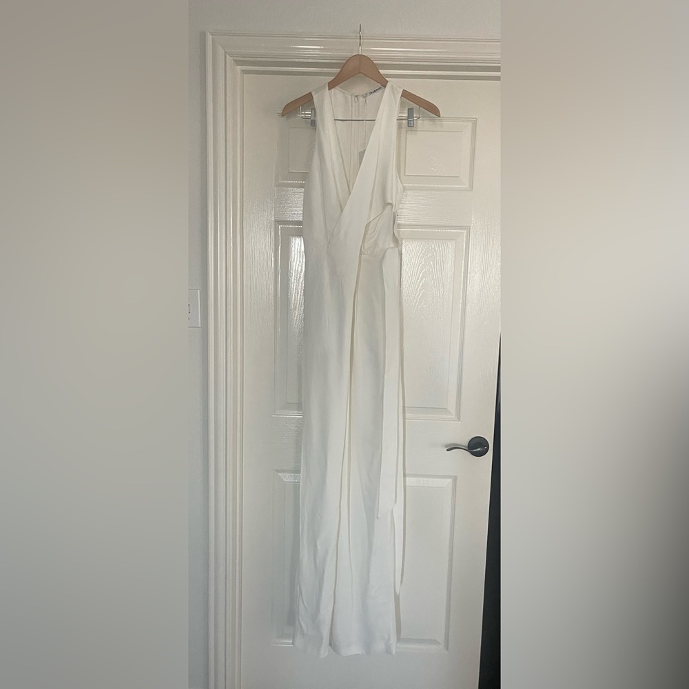 Chalayan jumpsuit- Ivory- Sz 6